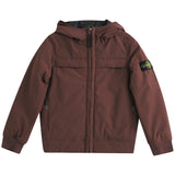 Giubbino bambino Stone Island mosto in tessuto tecnico