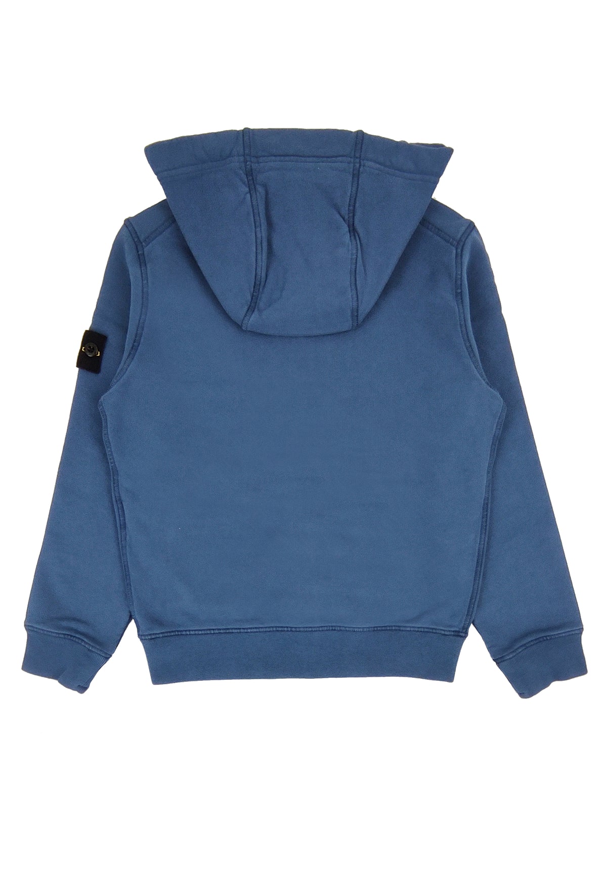 Felpa bambino Stone Island blu in cotone | ViaMonte Shop
