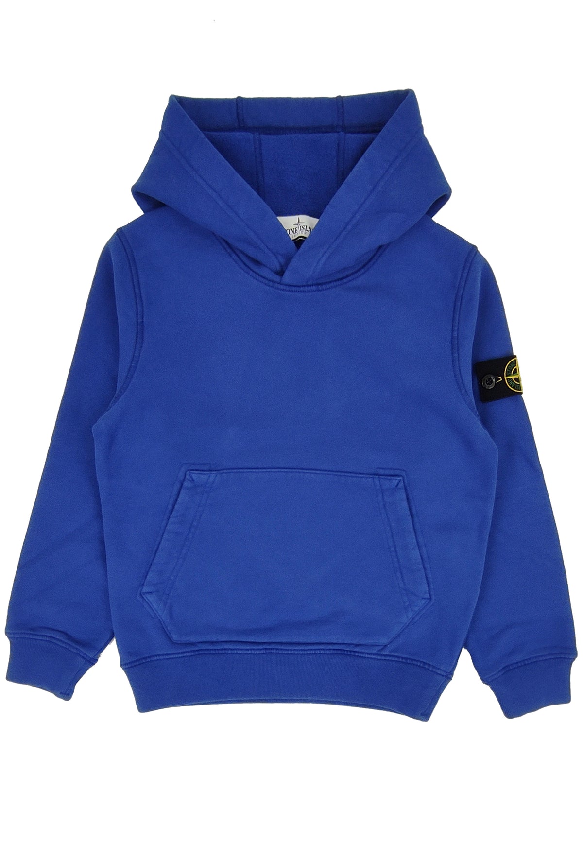Felpa bambino Stone Island bluette in cotone | ViaMonte Shop