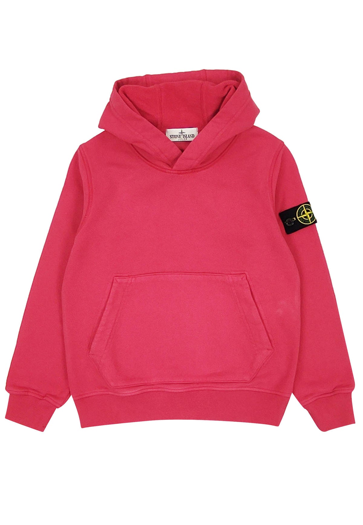 Felpa bambino Stone Island corallo in cotone | ViaMonte Shop