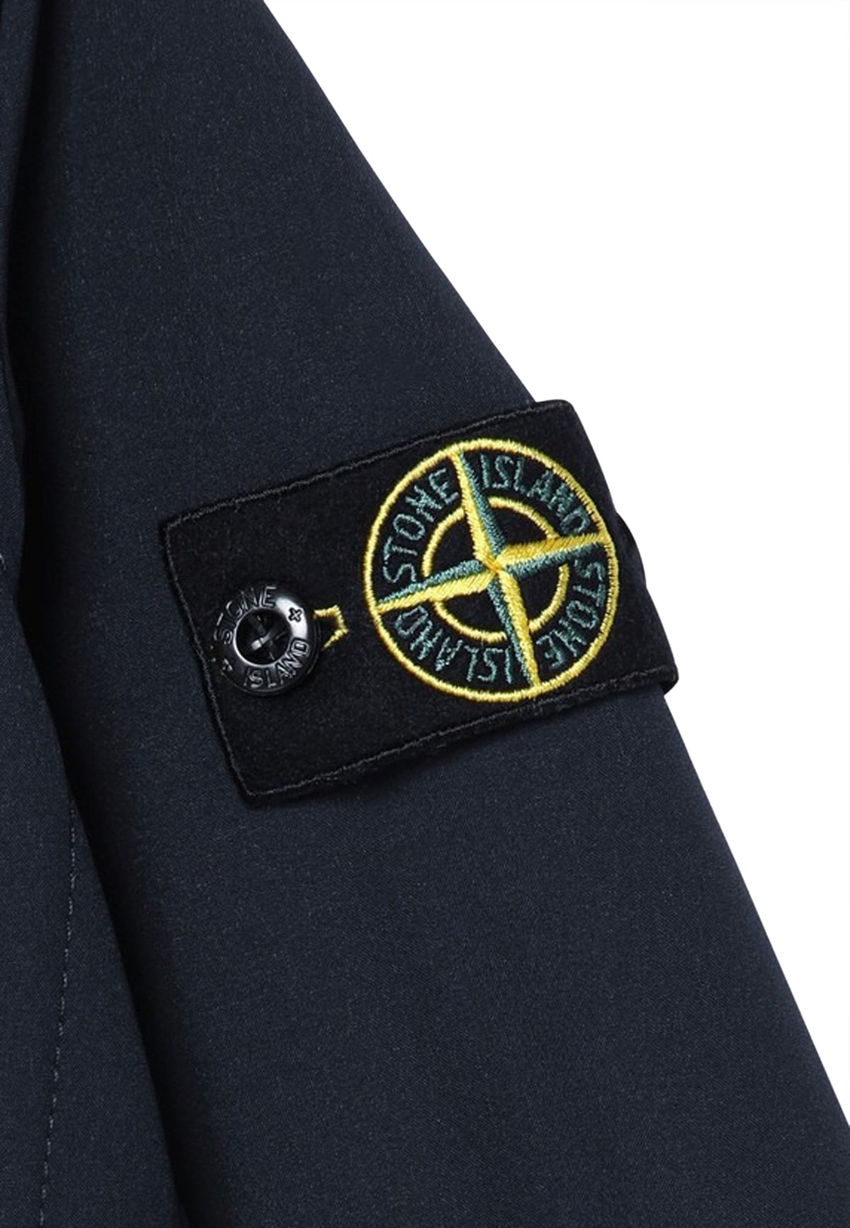 Giubbino bambino Stone Island blu navy in tessuto tecnico | ViaMonte Shop