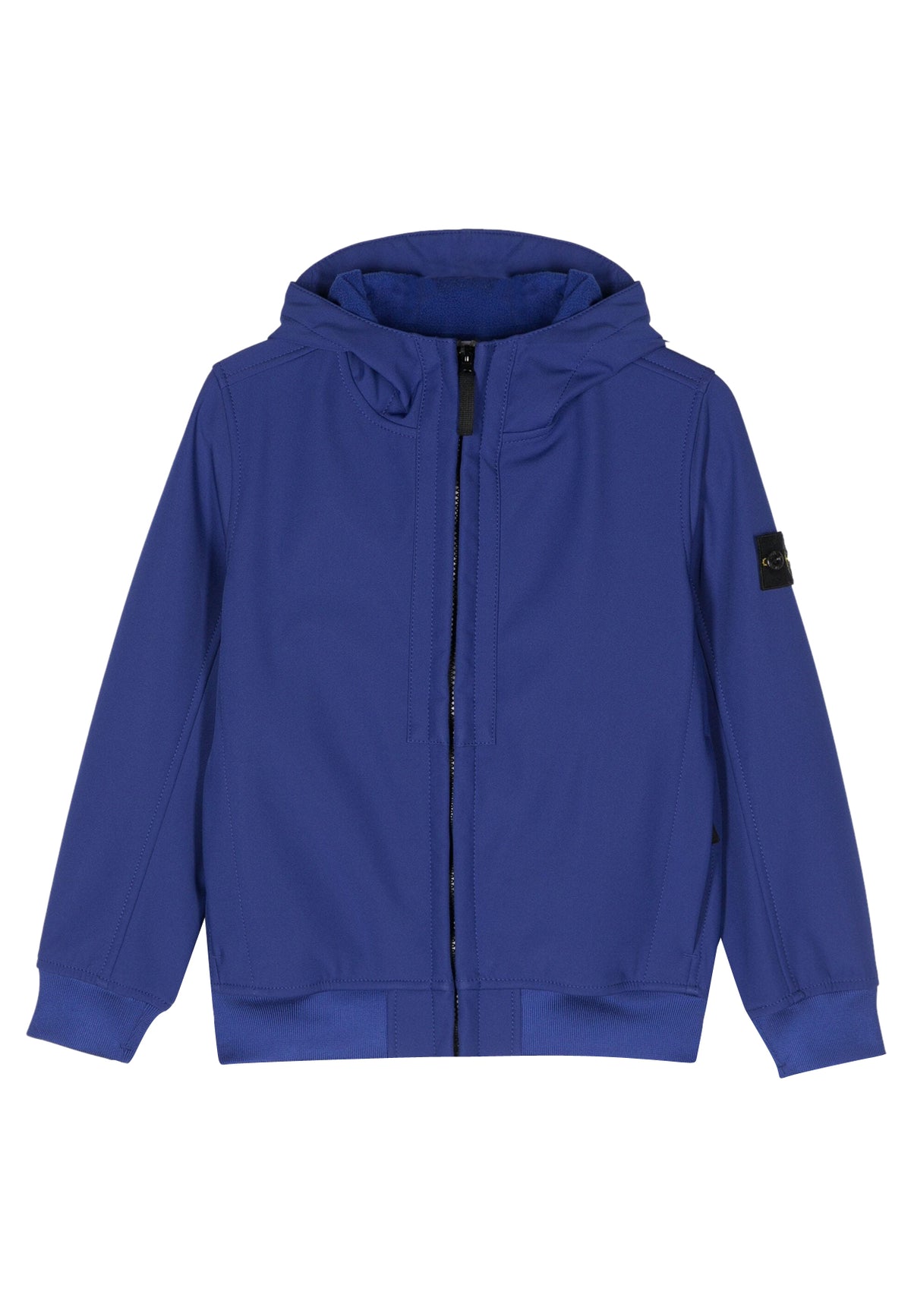 Giubbino bambino Stone Island bluette in tessuto tecnico | ViaMonte Shop