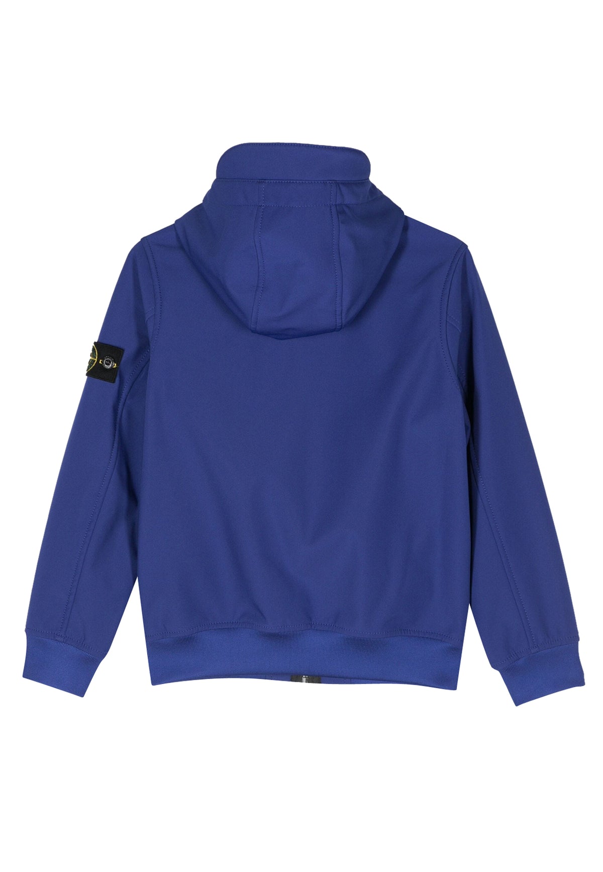 Giubbino bambino Stone Island bluette in tessuto tecnico | ViaMonte Shop