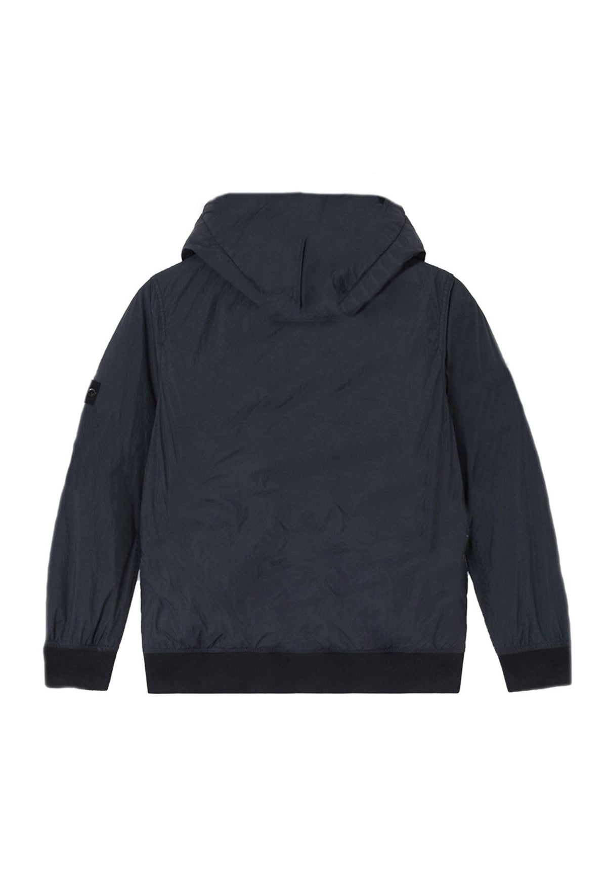 Giubbino bambino Stone Island blu in nylon | ViaMonte Shop