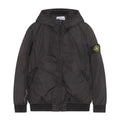 Giubbino bambino Stone Island nero in nylon
