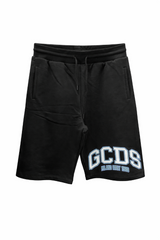 Bermuda Logo Lounge Sweatshorts GCDS nero