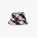 Aquascutum Merino Bucket Cap - Club Check