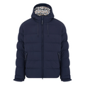 Aquascutum Flex-N Hooded Puffer - Navy