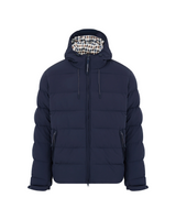 Aquascutum Flex-N Hooded Puffer - Navy