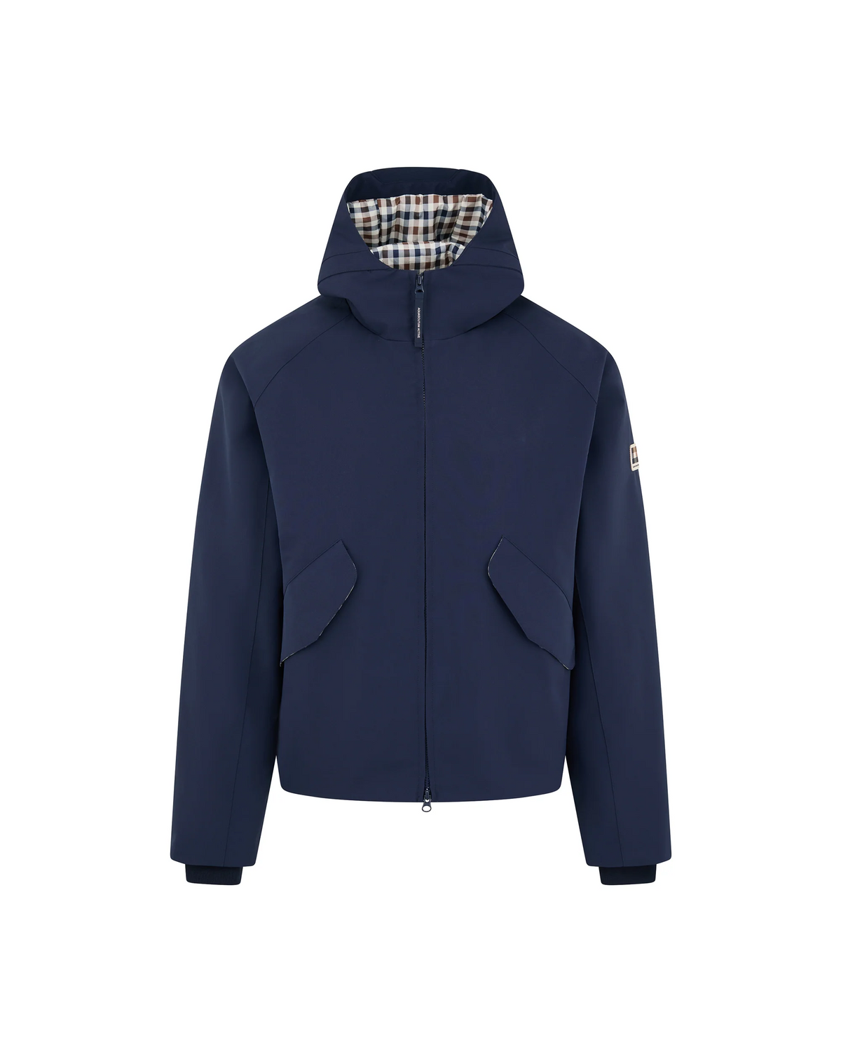 Aquascutum Soft Shell Short Parka - Navy