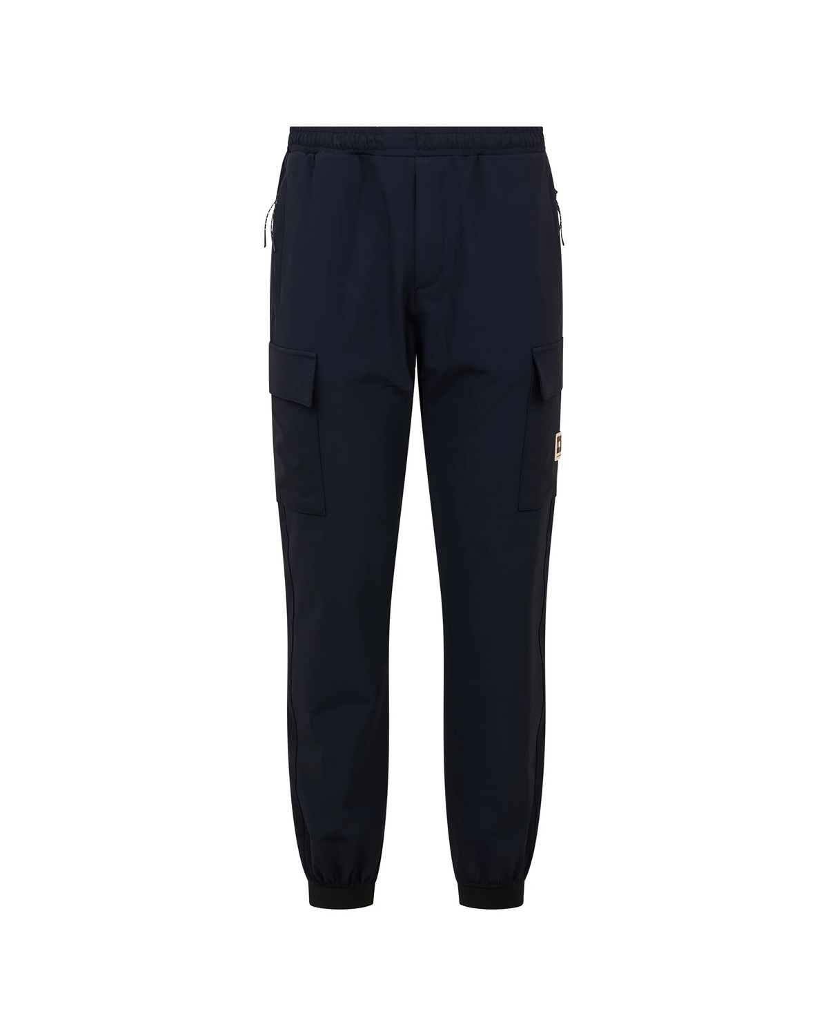 Aquascutum pantalone cargo blu uomo