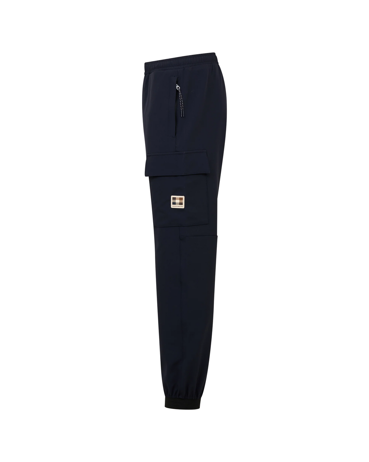 Aquascutum pantalone cargo blu uomo