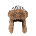 Aquascutum Lamina Pilot Hat - Club Check