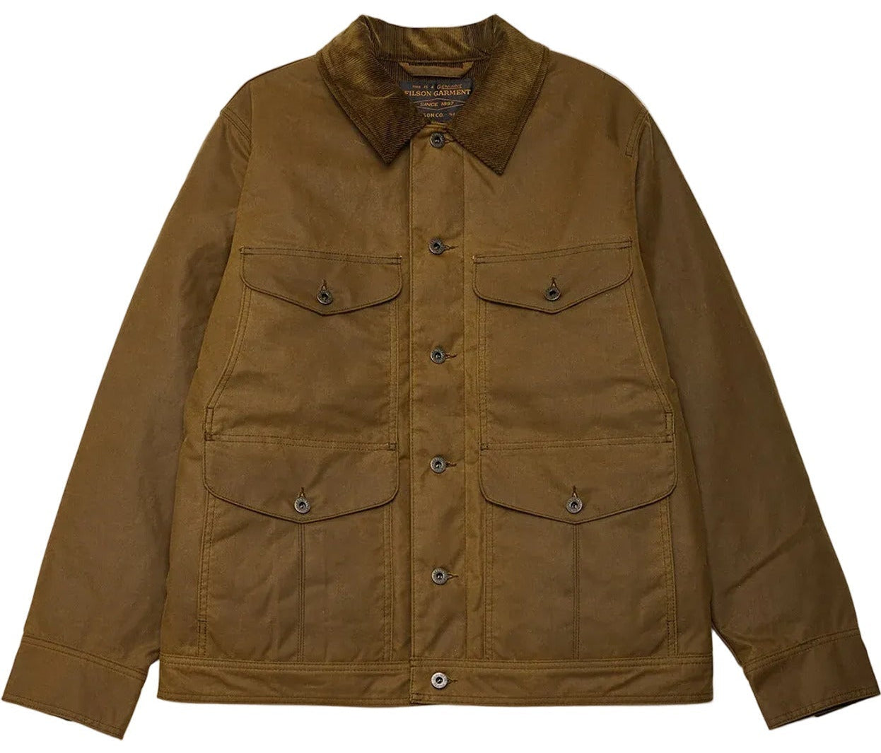 Filson Shelter Cloth Journeyman Jacket Dark Tan