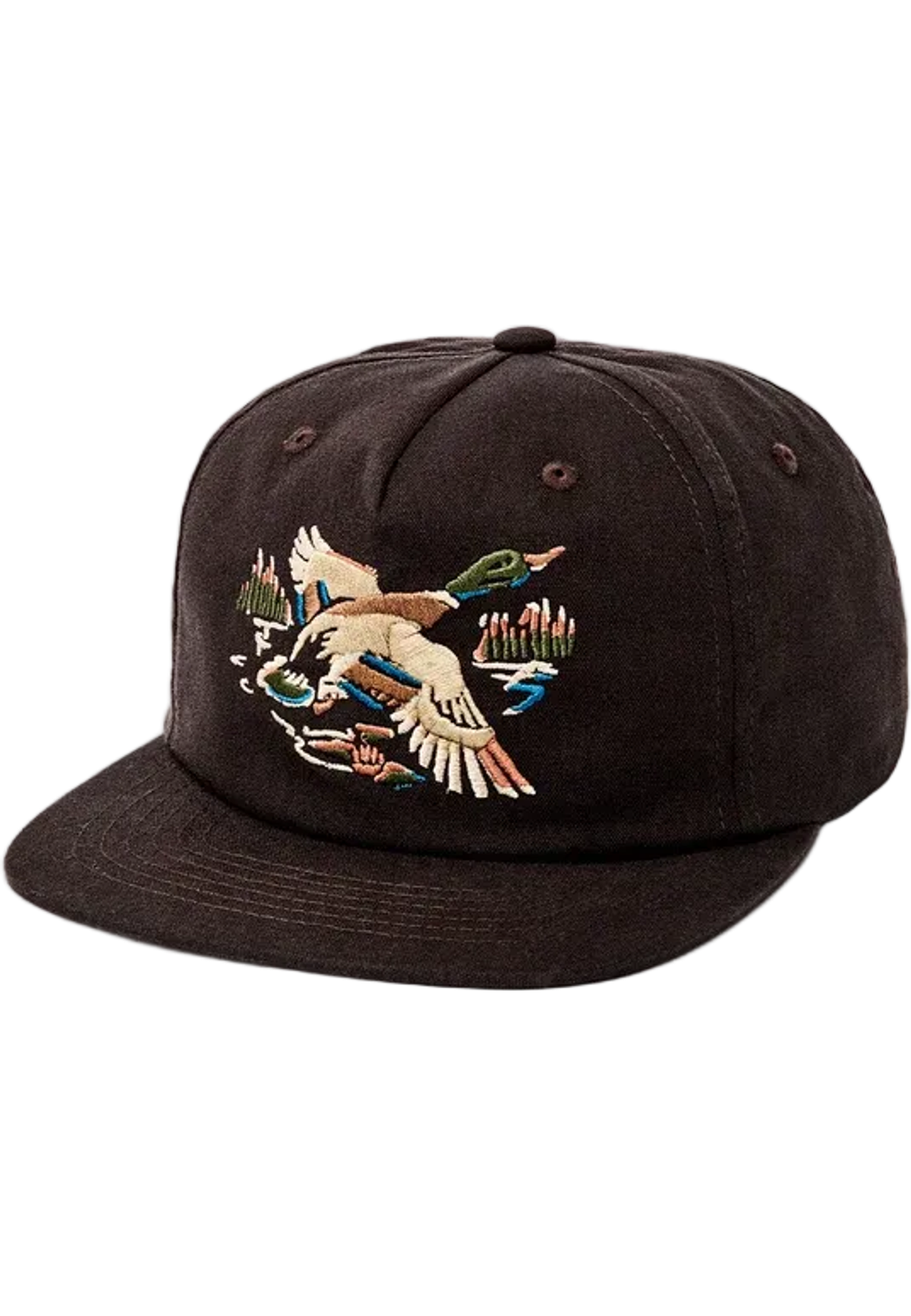 Filson Mallard Graphic Trucker cappello in cotone marone | ViaMonte Shop