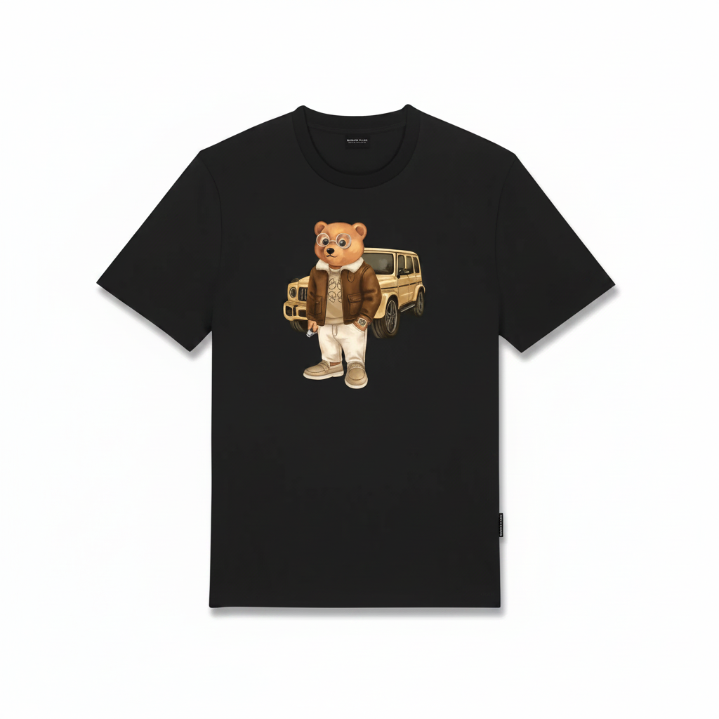 Baron Filou Filou 183 Organic T-Shirt Black
