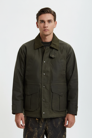 Filson Tin Cloth Field Jacket – Otter Green | ViaMonte Shop