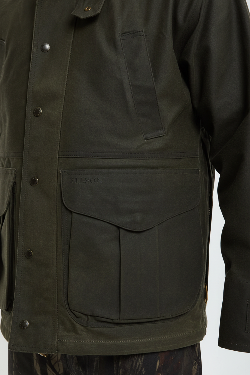 Filson Tin Cloth Field Jacket – Otter Green | ViaMonte Shop