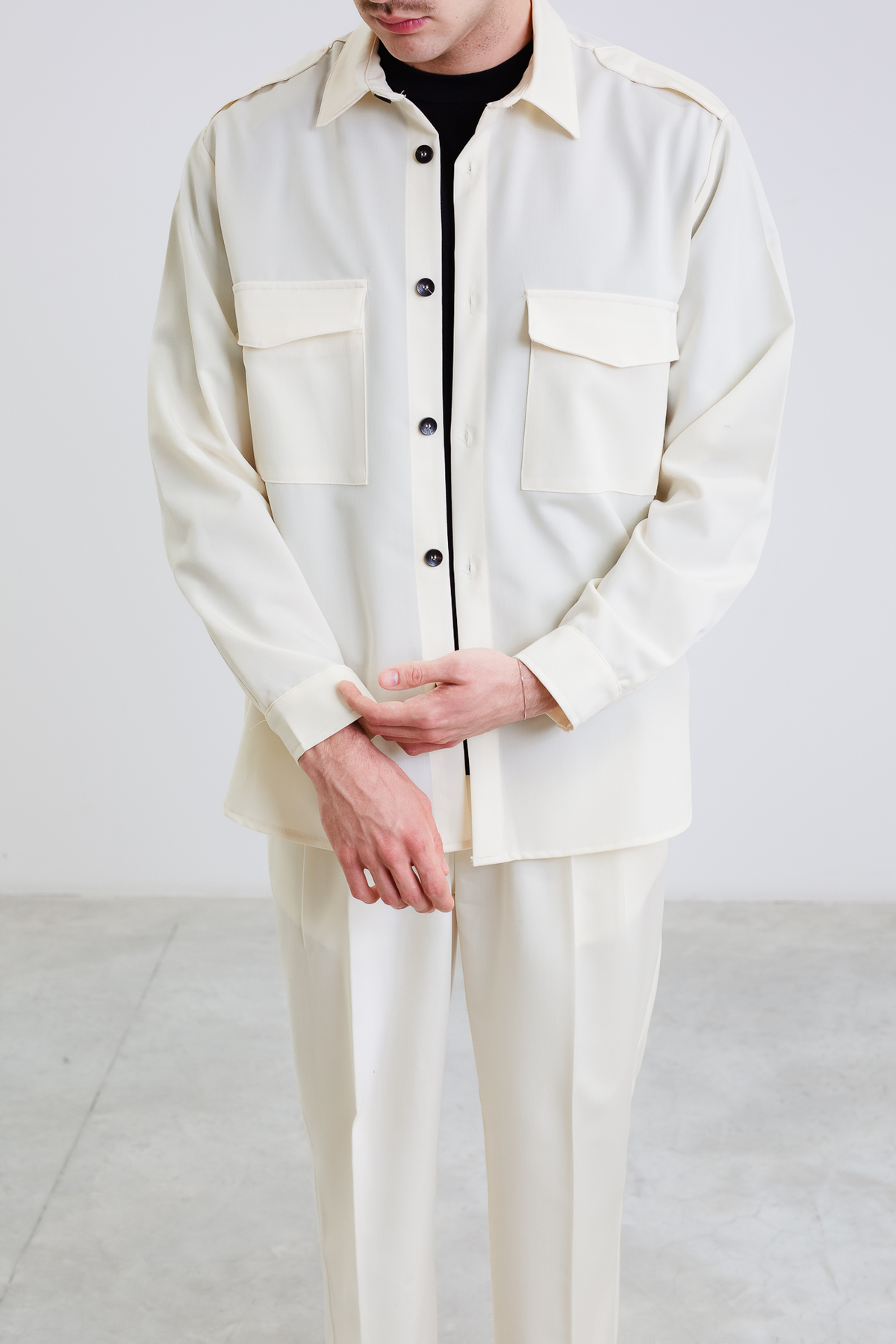 Malawi Overshirt Burro | ViaMonte Shop