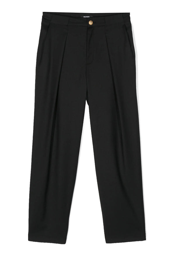 Balmain black trousers unisex