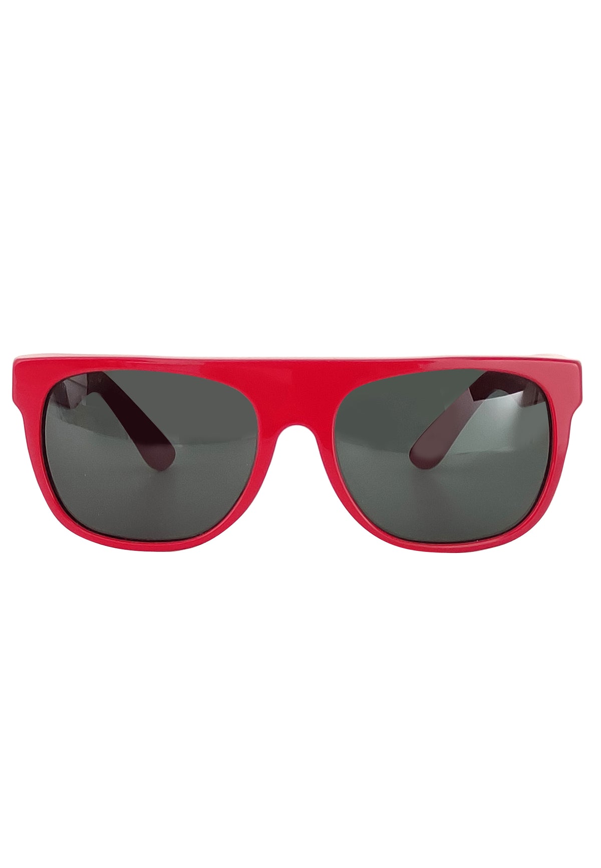 ViaMonte Shop | Retro Super Future occhiali rossi uomo in pvc