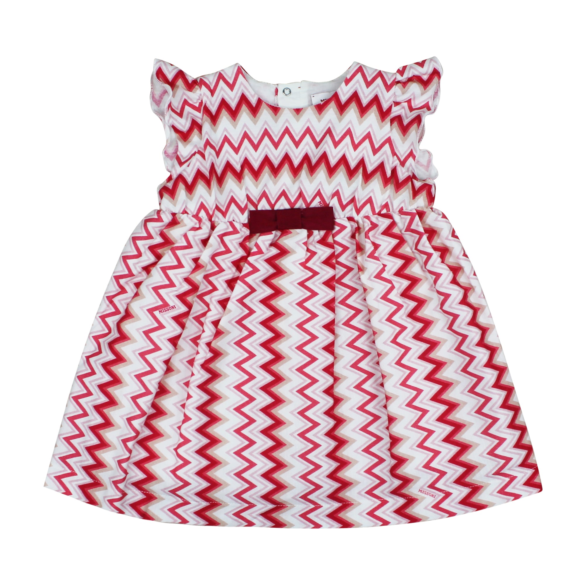ViaMonte Shop | Missoni Vestito Multicolor Neonata In jersey di cotone