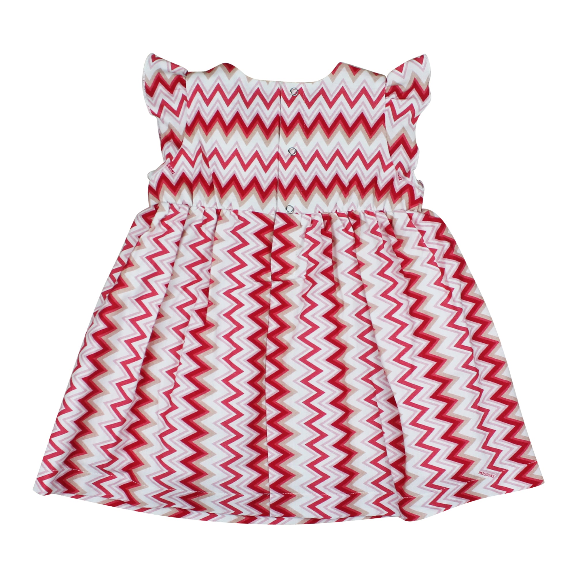 ViaMonte Shop | Missoni Vestito Multicolor Neonata In jersey di cotone