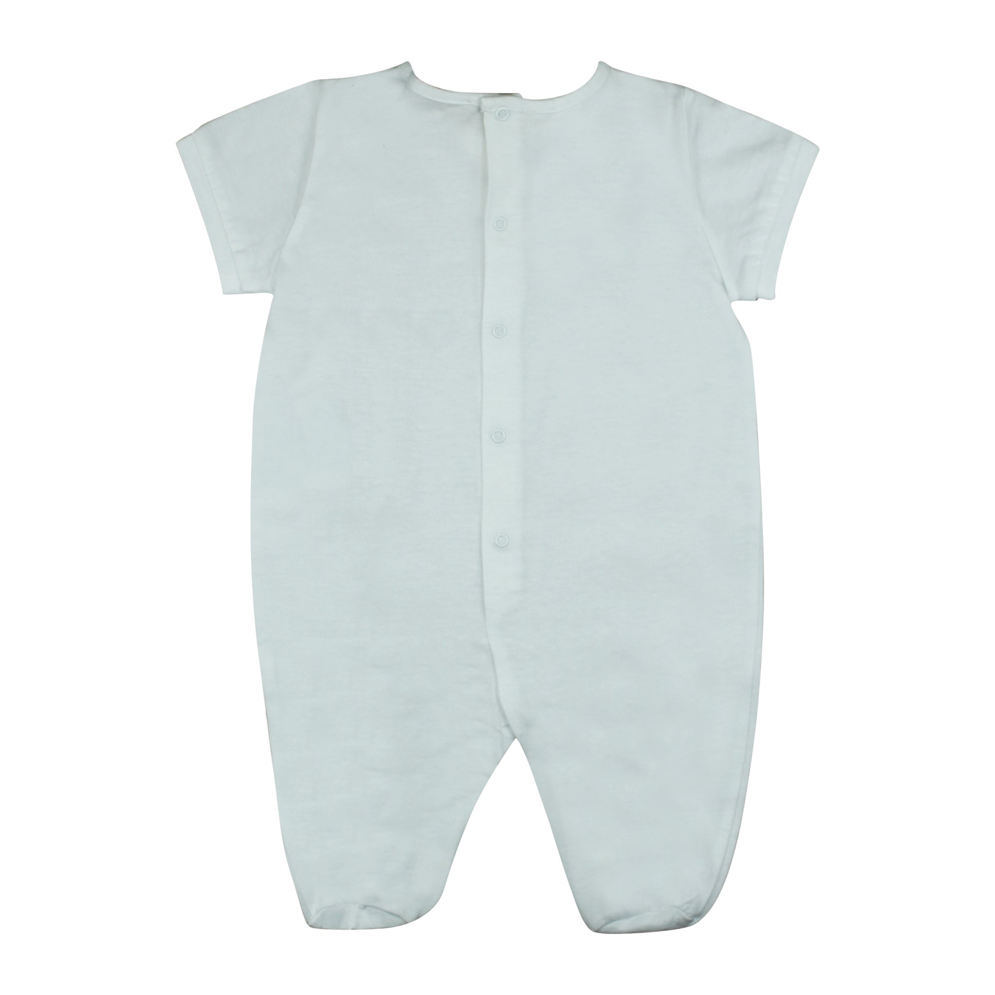 ViaMonte Shop | Missoni Tutina Neonata Bianca con dettaglio logo