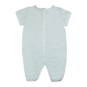 ViaMonte Shop | Missoni Tutina Neonata Bianca con dettaglio logo