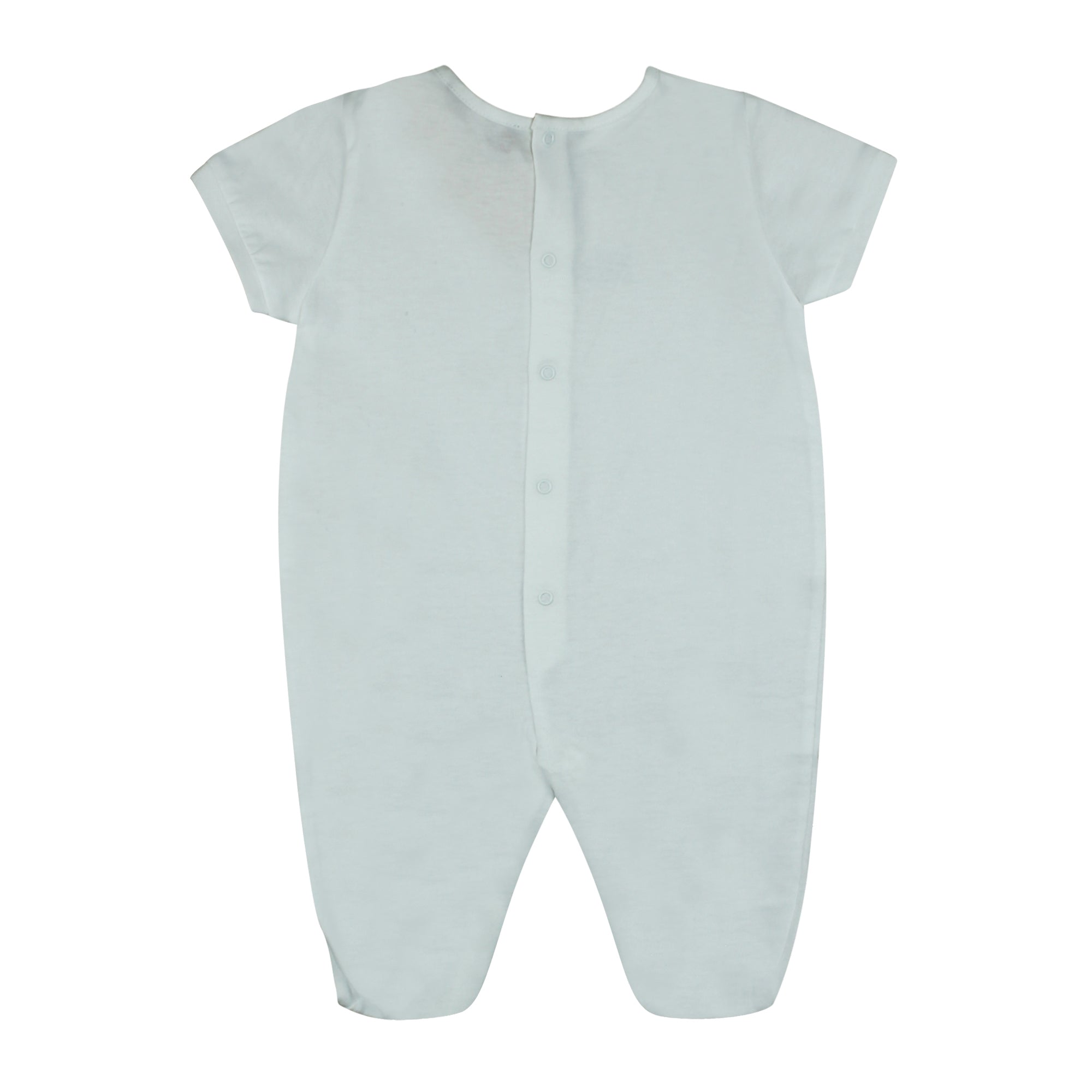 ViaMonte Shop | Missoni Tutina Neonato bianca con dettaglio logo