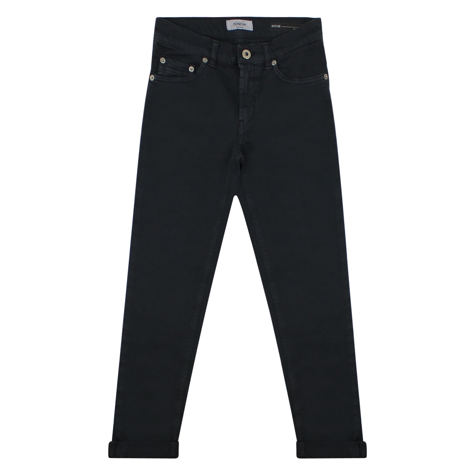 ViaMonte Shop | Pantalone Ritchie bambino in cotone stretch grigio