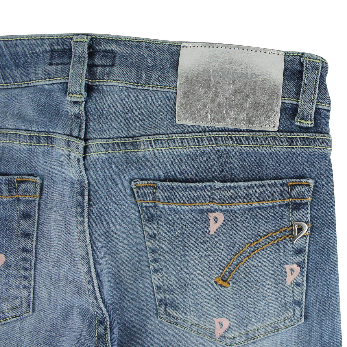 ViaMonte Shop | Jeans Monroe bambina in cotone con stampa