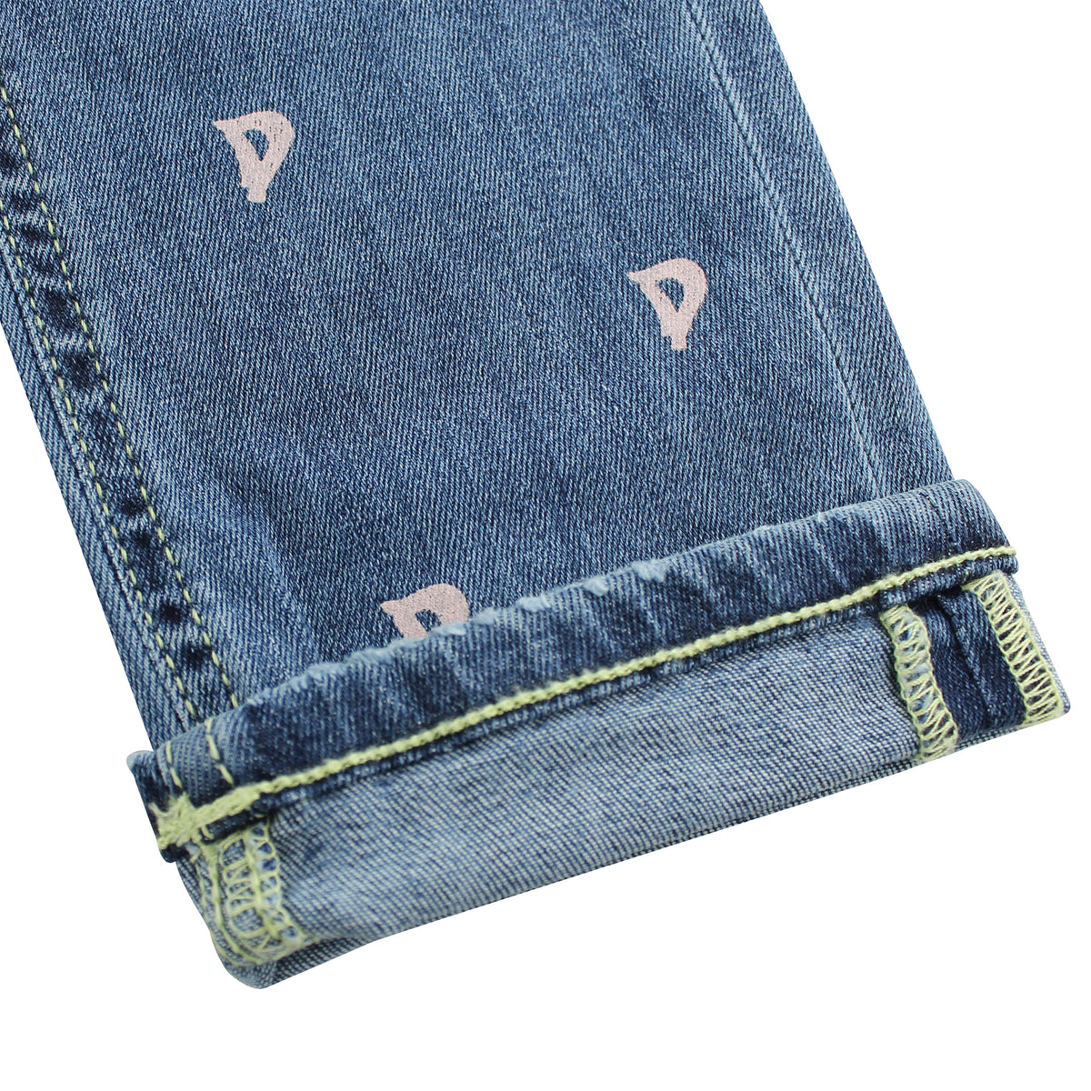 ViaMonte Shop | Jeans Monroe bambina in cotone con stampa