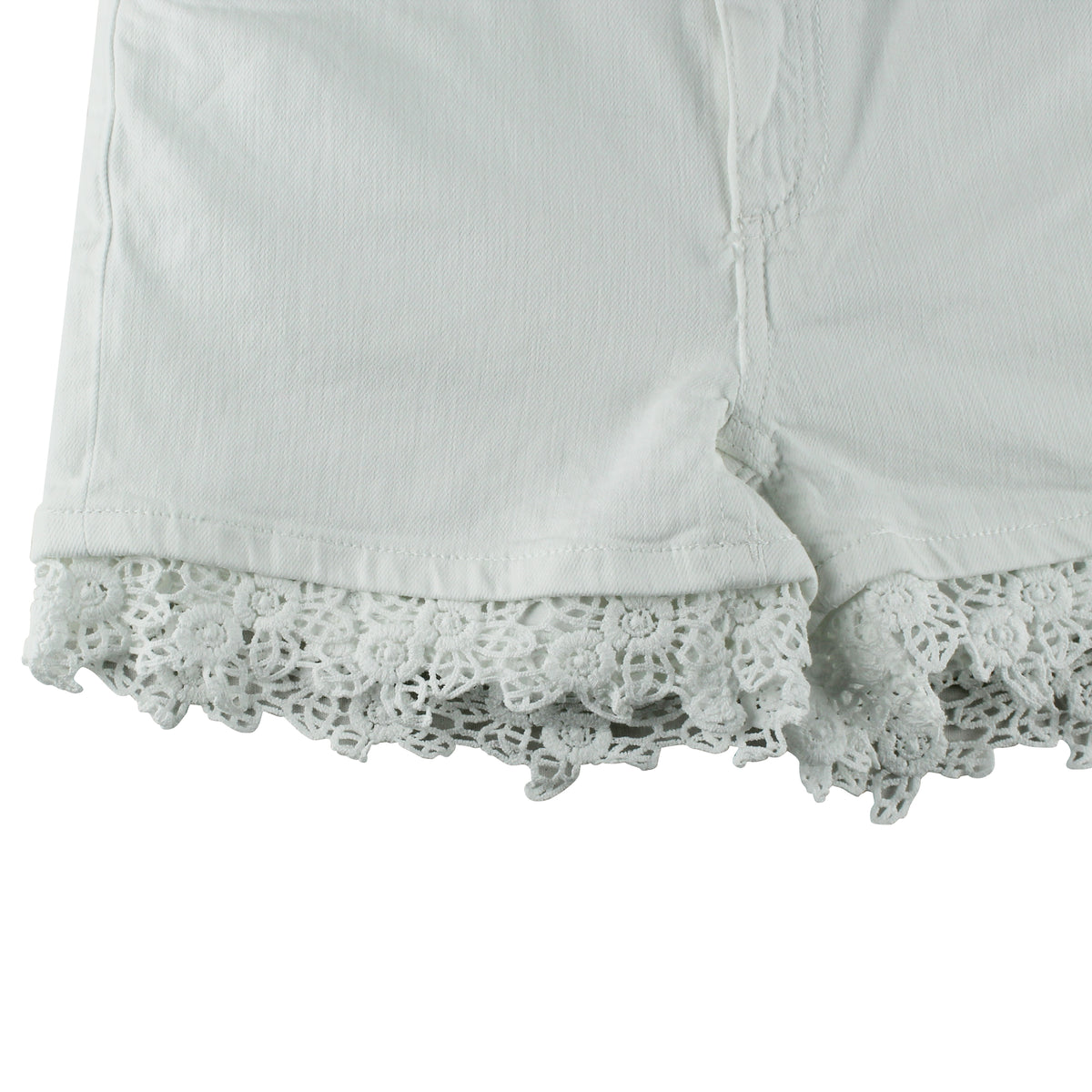 ViaMonte Shop | Dondup Shorts Klum bambina denim bianco