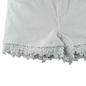 ViaMonte Shop | Dondup Shorts Klum bambina denim bianco