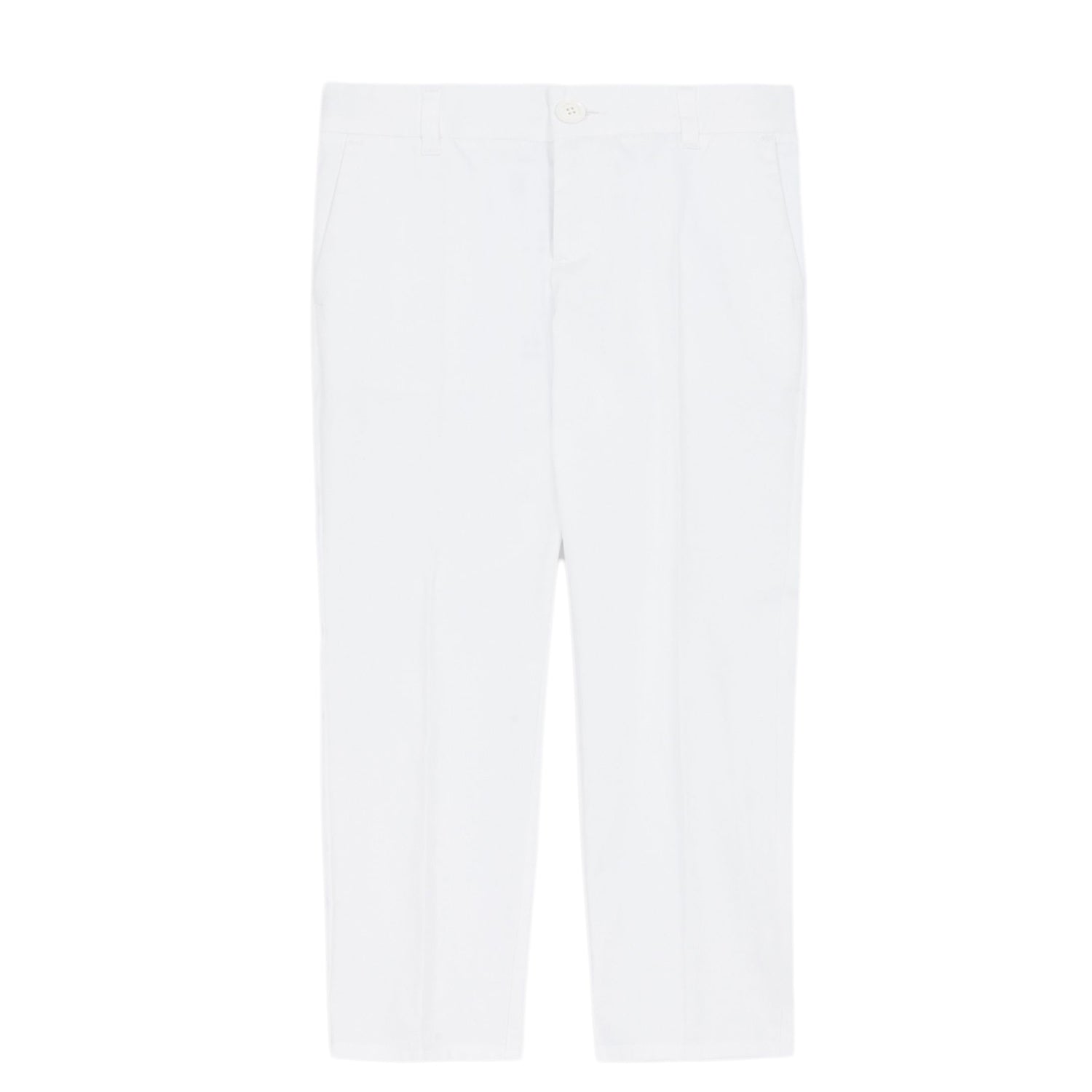 ViaMonte Shop | Emporio Armani pantalone bambino bianco in tweed