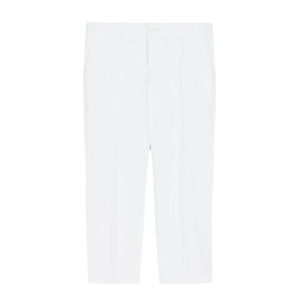ViaMonte Shop | Emporio Armani pantalone bambino bianco in tweed