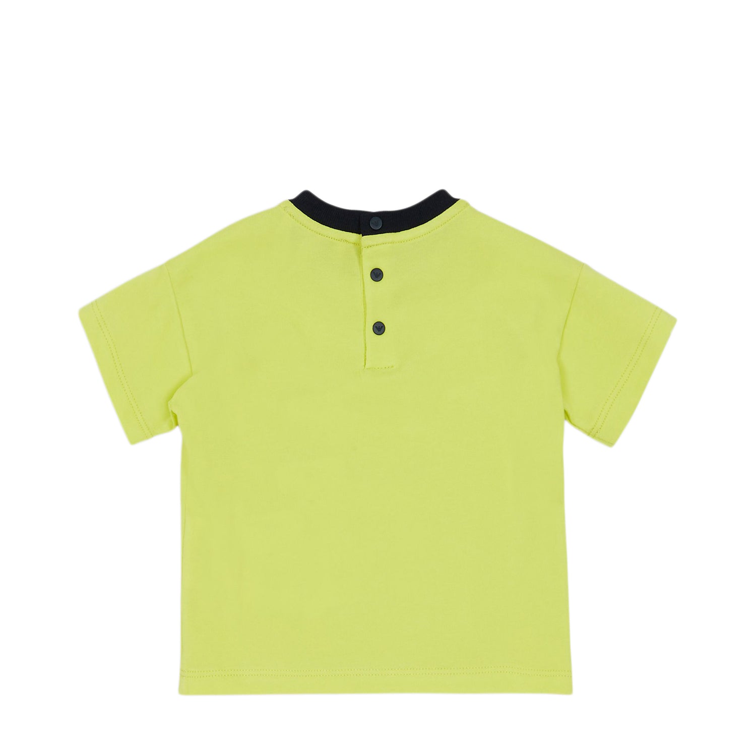 ViaMonte Shop | Emporio Armani  T-shirt bambino gialla con stampa
