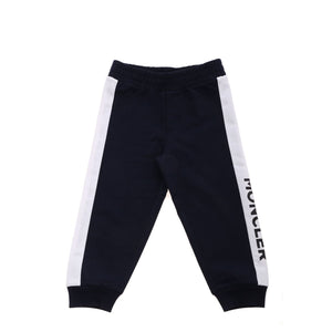 ViaMonte Shop | Moncler Enfant pantalone neonato in felpa blu