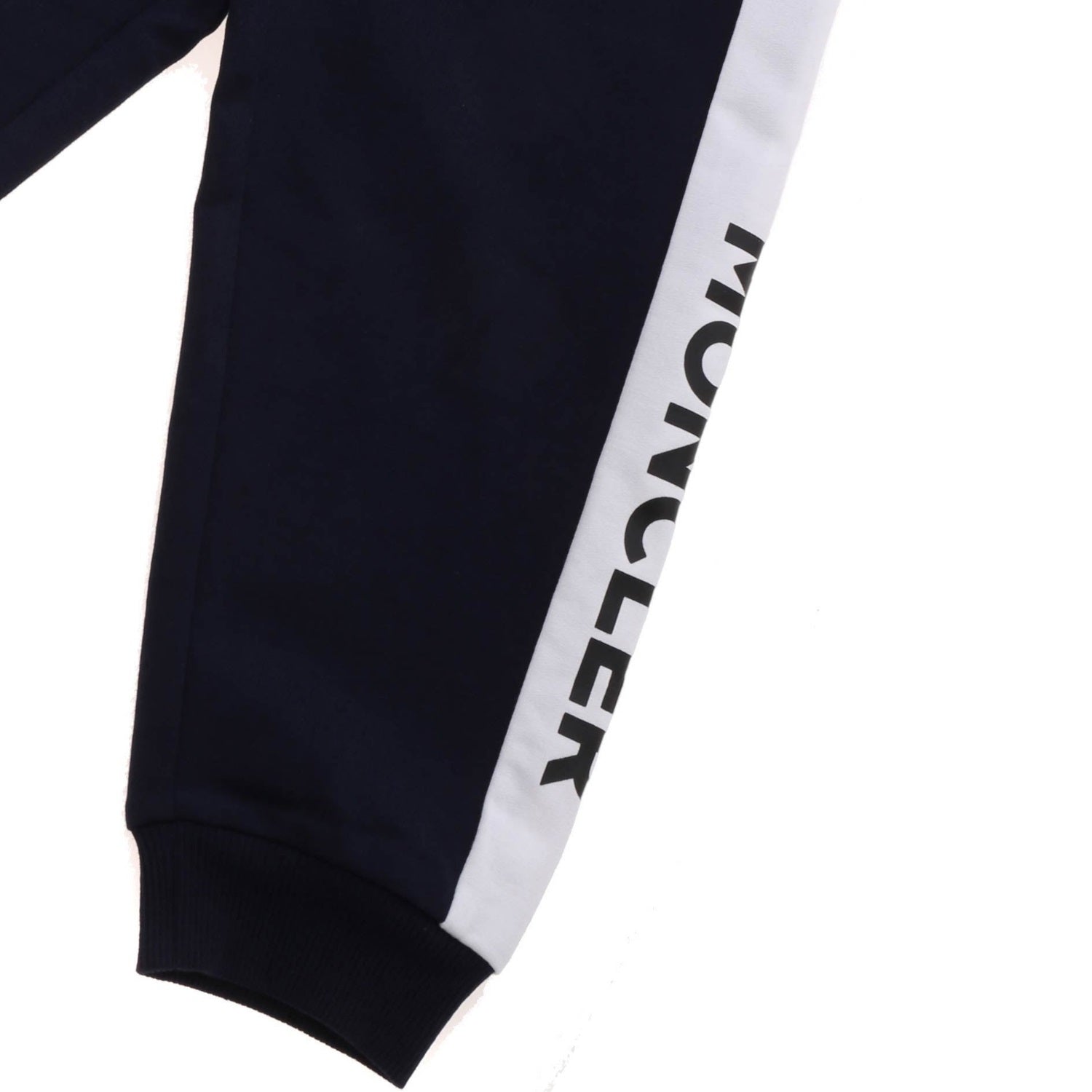 ViaMonte Shop | Moncler Enfant pantalone neonato in felpa blu