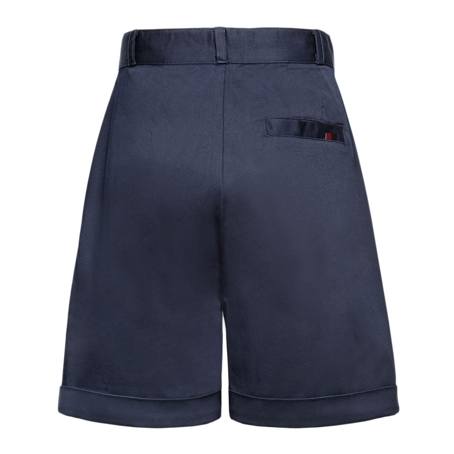 ViaMonte Shop | Woolrich shorts blu bambina in twill