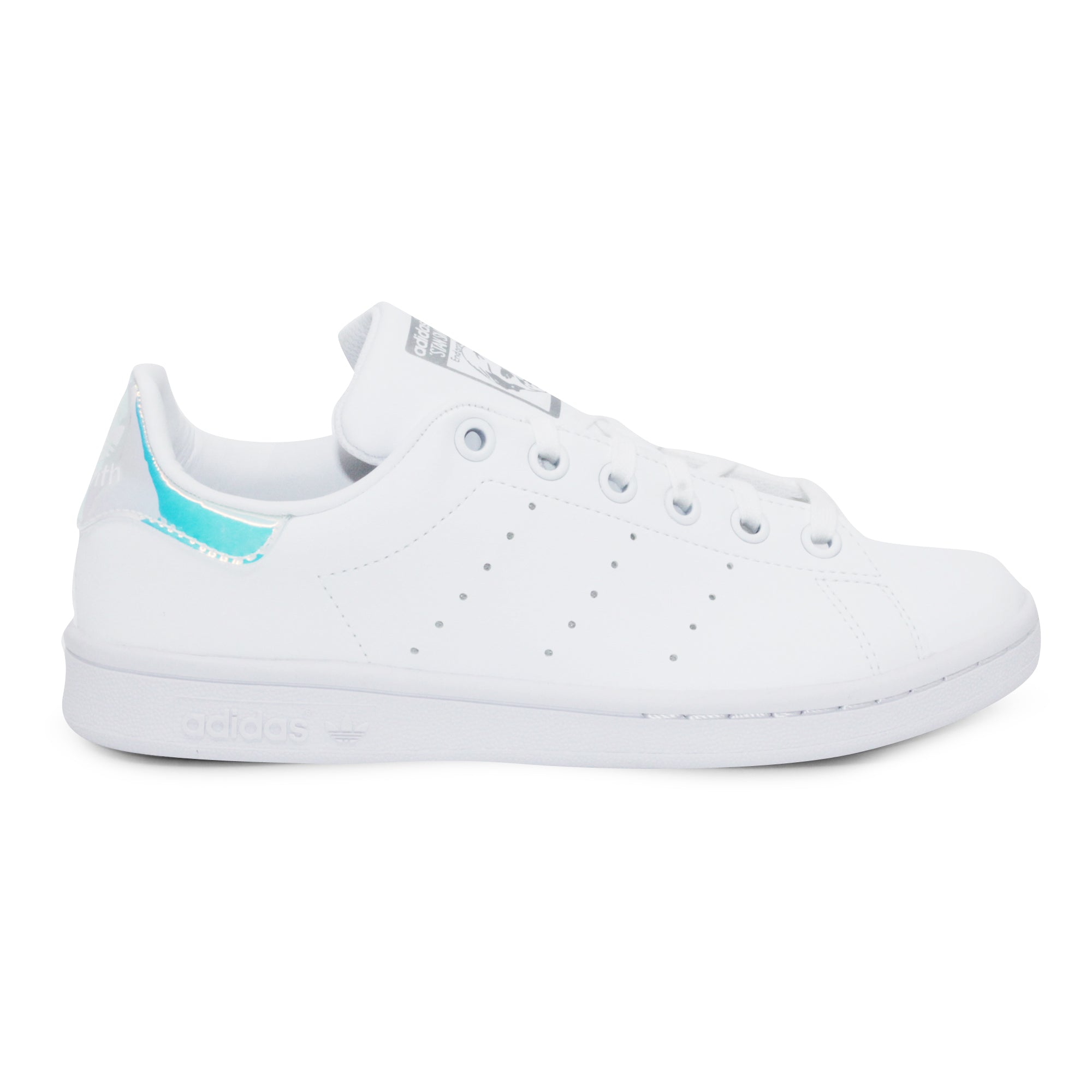 Adidas sneaker Stan Smith j teen bianca in similpelle | ViaMonte Shop
