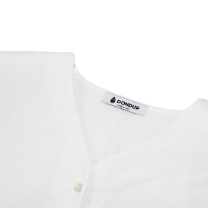 ViaMonte Shop | Dondup bambina camicia latte in puro cotone