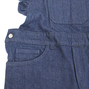 ViaMonte Shop | Dondup bambina salopette di jeans in cotone stretch