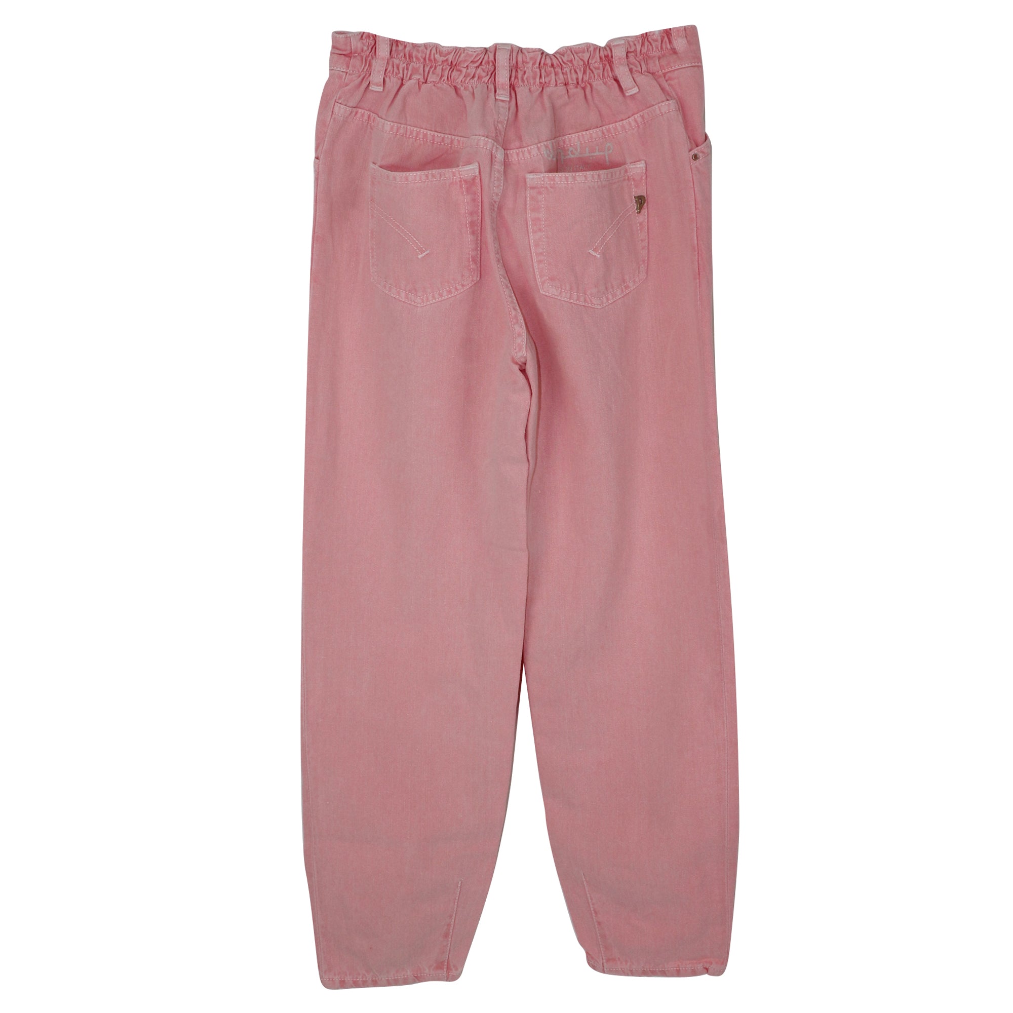 ViaMonte Shop | Dondup bambina pantalone Bull rosa in misto cotone