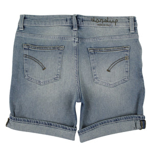 ViaMonte Shop | Dondup teen bermuda jeans Derick in cotone stretch