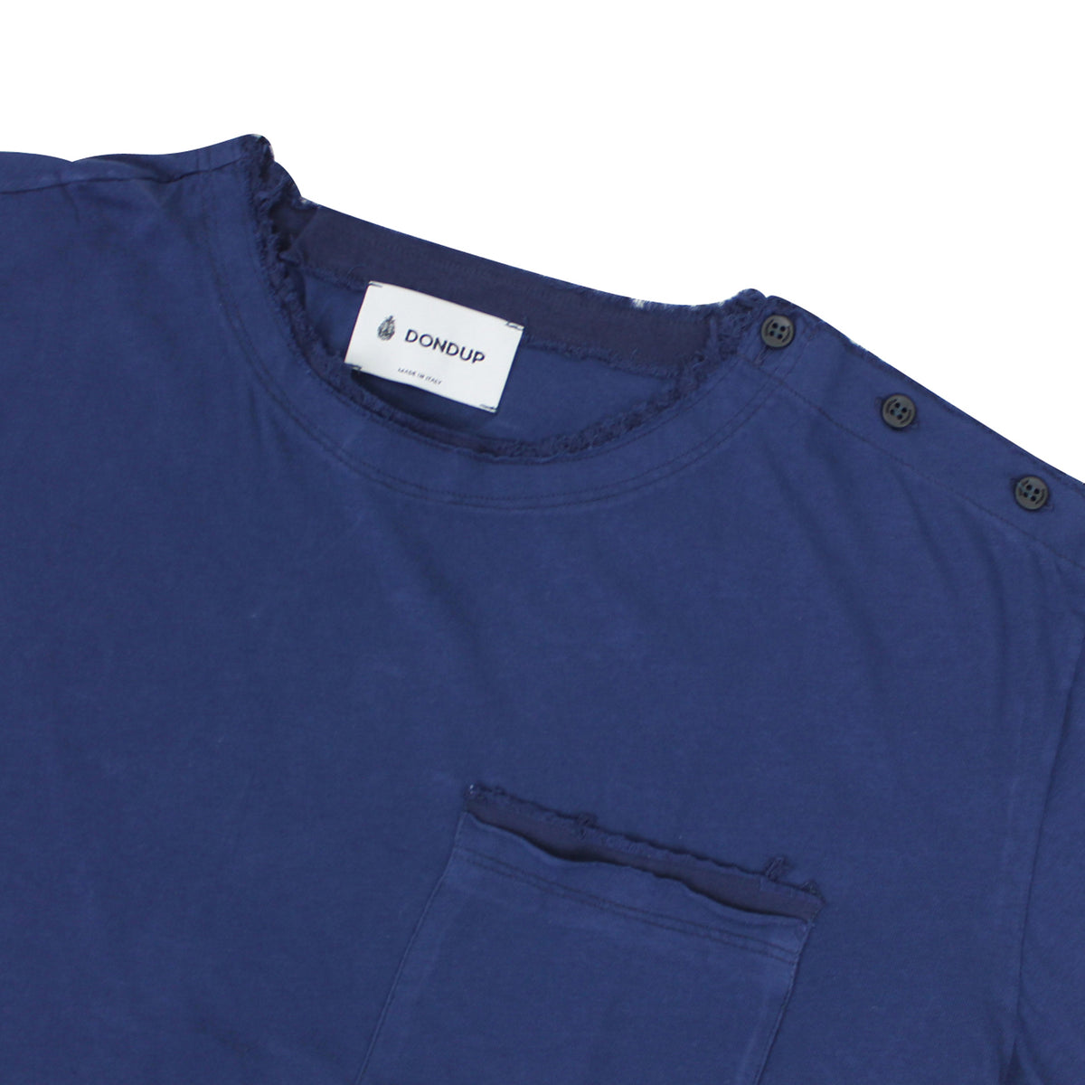 ViaMonte Shop | Dondup teen t-shirt blu in jersey di cotone