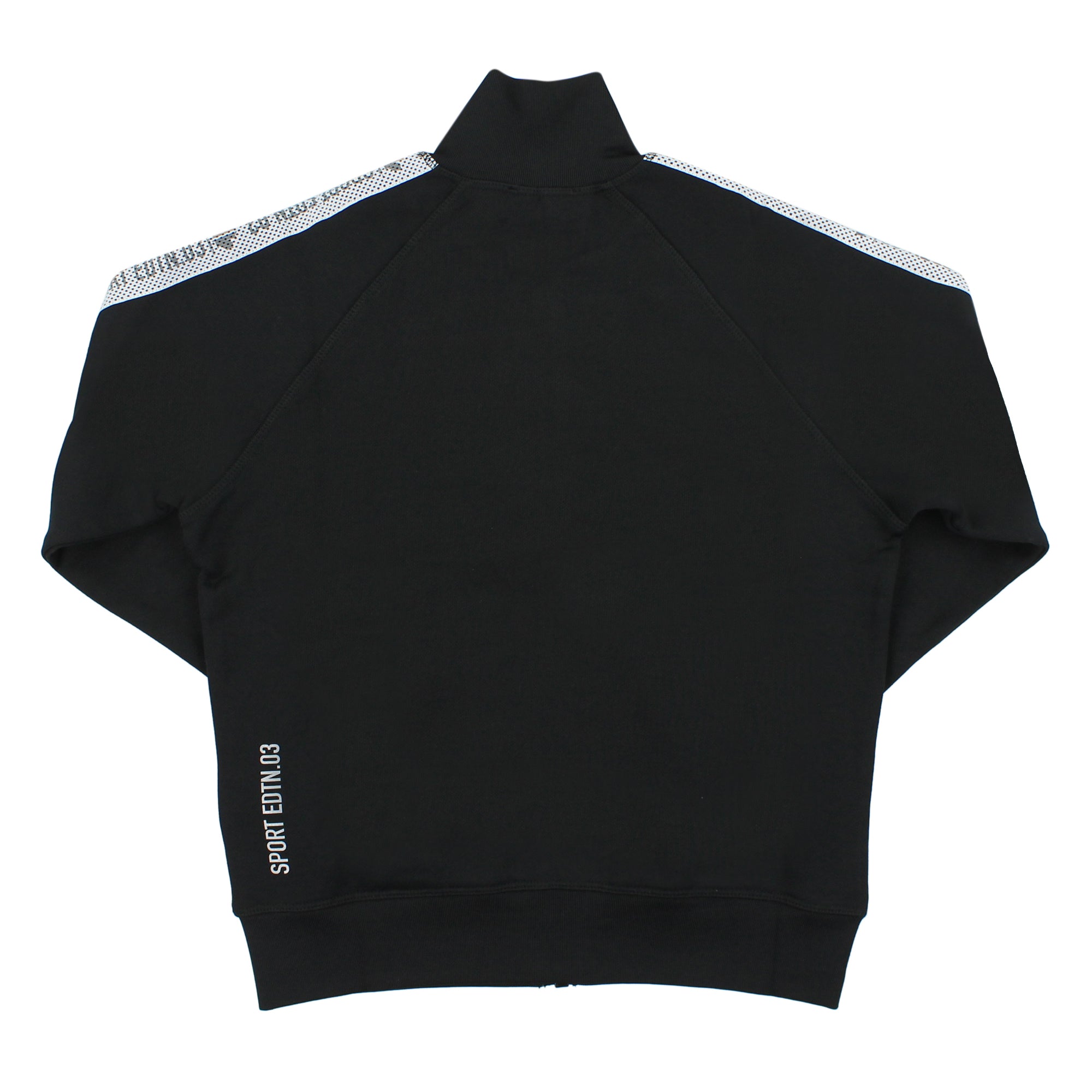 ViaMonte Shop | Dsquared2 felpa bambino nera in misto cotone