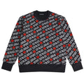 ViaMonte Shop | Dsquared2 felpa bambino stampa logo in misto cotone