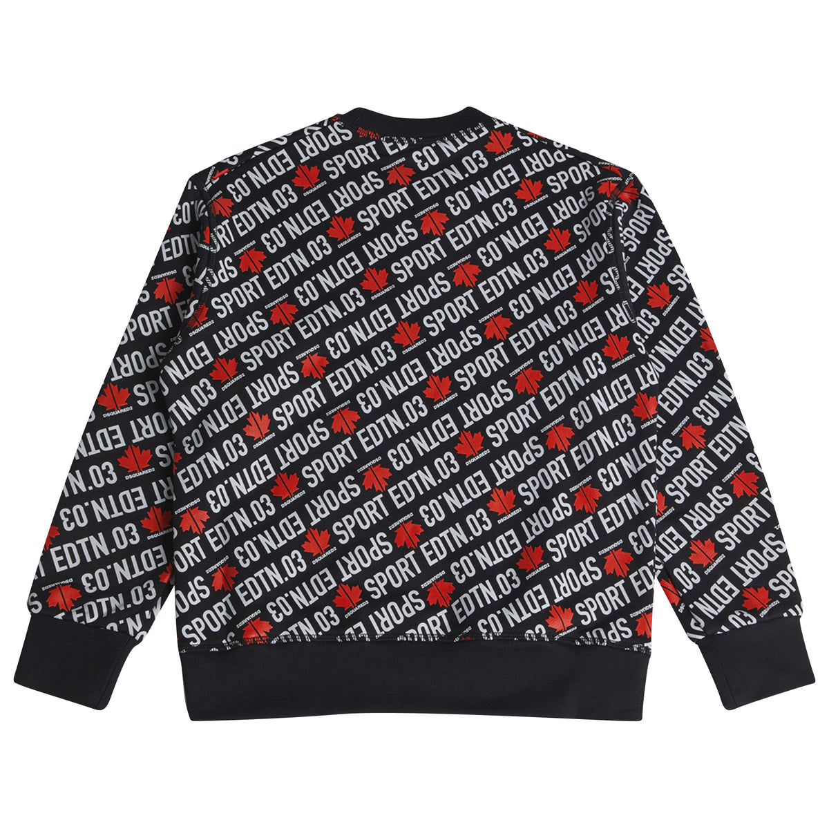 ViaMonte Shop | Dsquared2 felpa bambino stampa logo in misto cotone